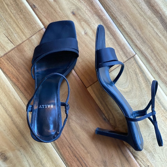 Bally Strappy Square Toe Heeled Sandals - Picture 5 of 9